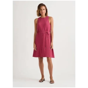 Christie Cotton Waffle Texture Dress