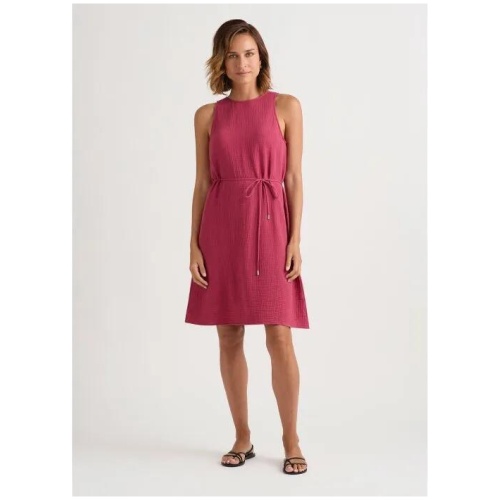 Christie Cotton Waffle Texture Dress