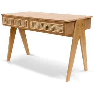 Cisneros 1.2m Home Office Desk - Natural by Interior Secrets - AfterPay Available