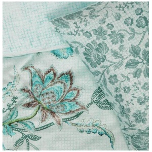 City Sits Oilily Cotton Sateen Green Quilt Cover Sets by Bedding House King