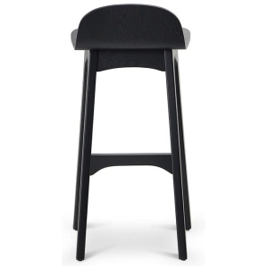 Connor 65cm Bar Stool - Full Black by Interior Secrets - AfterPay Available