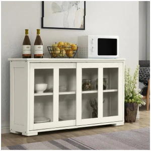 CostwayKitchen Storage Sideboard with Adjustable Shelf