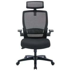 Cresta Mesh Ergonomic Office Chair - Black by Interior Secrets - AfterPay Available