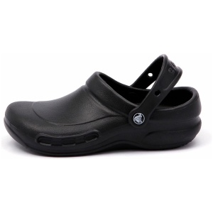 Crocs 10075 Bistro Cc Black Croslite Black Shoes Womens Shoes Casual Flat Shoes