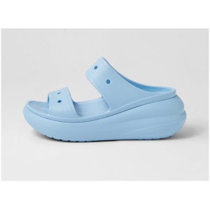 Crocs 207670 Crush Sandal Cc Blue Calcite Croslite Blue Calcite Sandals Womens Shoes Casual Sandals Flat Sandals