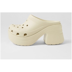 Crocs 208547 Siren Clog Cc Bone Croslite Bone Shoes Womens Shoes Casual Heeled Shoes