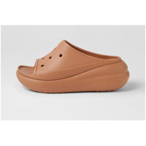 Crocs 208731 Crush Slide Cc Cork Croslite Cork Sandals Womens Shoes Casual Sandals Flat Sandals