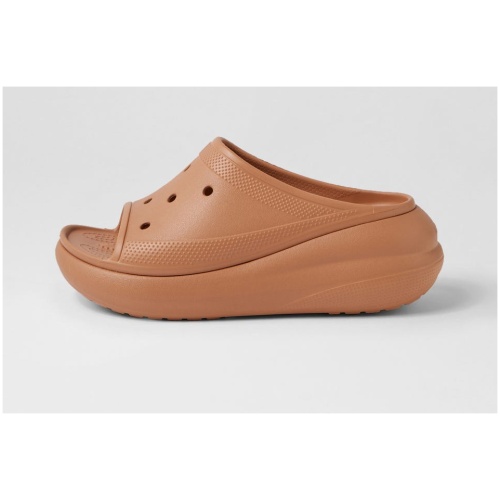 Crocs 208731 Crush Slide Cc Cork Croslite Cork Sandals Womens Shoes Casual Sandals Flat Sandals