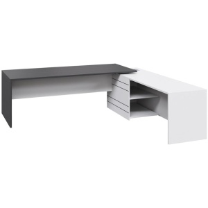 Custom Envoy 1.8m Executive Office Desk - Right Return by Interior Secrets - AfterPay Available