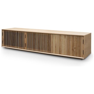 Dahlia 2m Wooden TV Entertainment Unit - Natural Ash by Interior Secrets - AfterPay Available