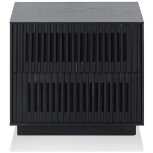 Dahlia Bedside Table - Full Black by Interior Secrets - AfterPay Available