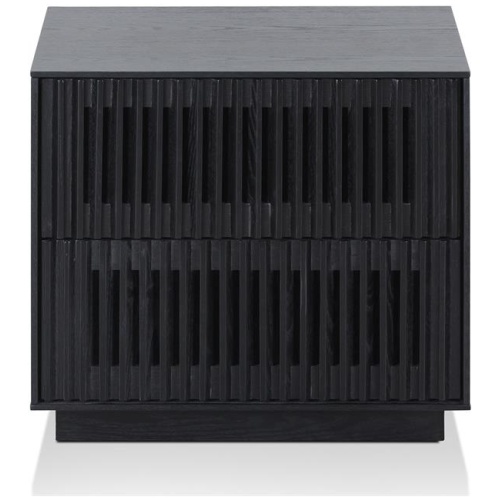Dahlia Bedside Table - Full Black by Interior Secrets - AfterPay Available