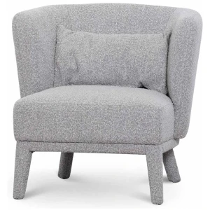 Daley Armchair - Ash Grey Boucle by Interior Secrets - AfterPay Available