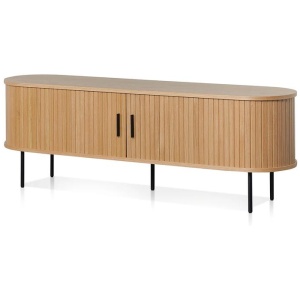 Dania 1.6m TV Entertainment Unit - Natural by Interior Secrets - AfterPay Available