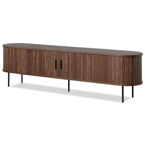 Dania 2m TV Entertainment Unit - Walnut by Interior Secrets - AfterPay Available