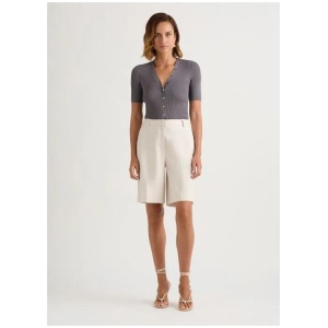 Darcey Linen Blend Short