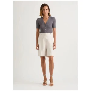 Darcey Linen Blend Short
