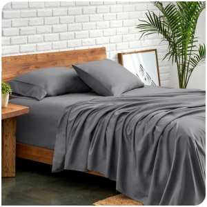 Ddecor Home 1500 Thread count Premium Cotton Blend Granite King Sheet Set by Ddecor Home