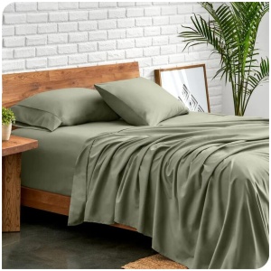 Ddecor Home 1500 Thread count Premium Cotton Blend Sage Queen Sheet Set by Ddecor Home