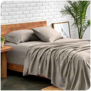 Ddecor Home 1500 Thread count Premium Cotton Blend Sand Queen Sheet Set by Ddecor Home