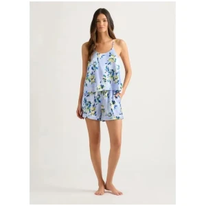 Delphine Silk Floral Sleep Short
