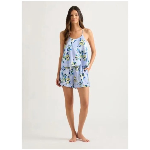 Delphine Silk Floral Sleep Short