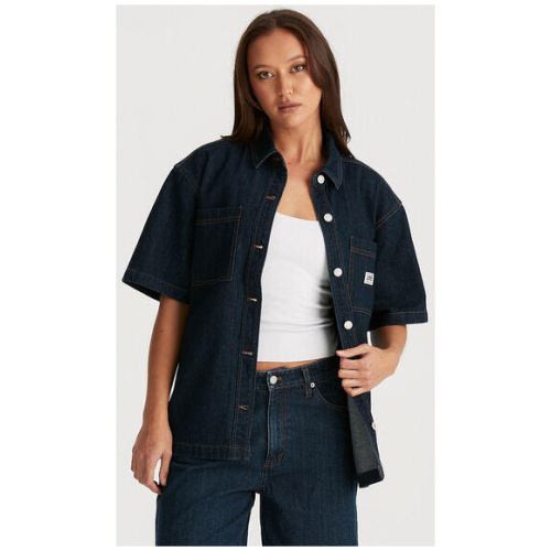 Denim Boxy Shirt