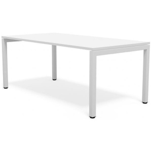 Detroit 1.8m Custom Made Office Table - White Legs by Interior Secrets - AfterPay Available