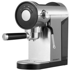 Devanti 20 Bar Coffee Machine Espresso Cafe Maker