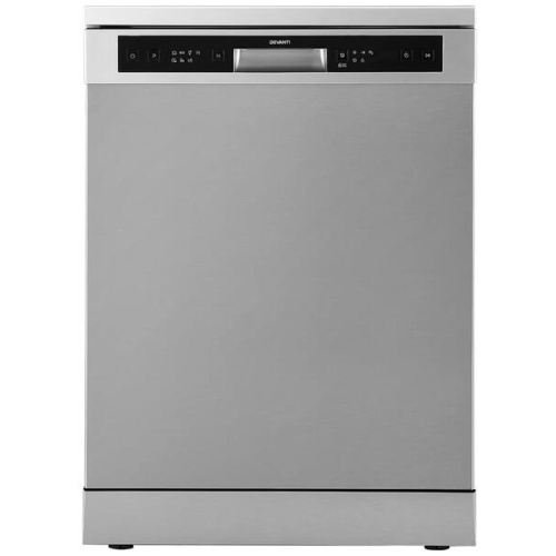 Devanti 60cm 14 Place Settings Freestanding Dishwasher Silver