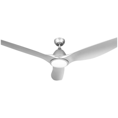 Devanti 64 Inch Ceiling Fan DC Motor w/Light w/Remote - Silver