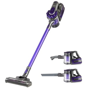Devanti Stick Vacuum Cleaner Bagless Cordless 150W Purple