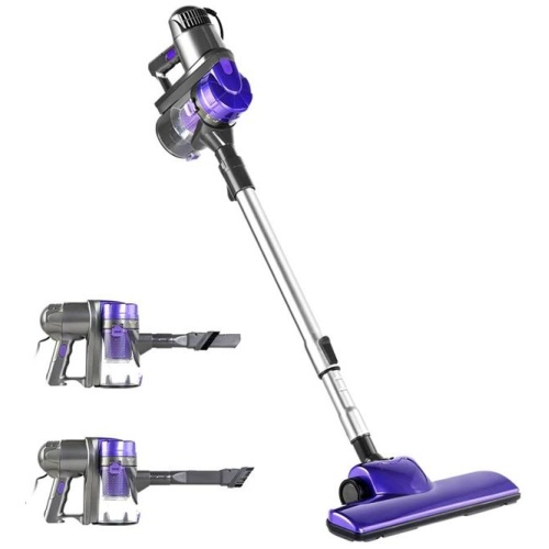 Devanti Stick Vacuum Cleaner Handheld Corded 450W Purple