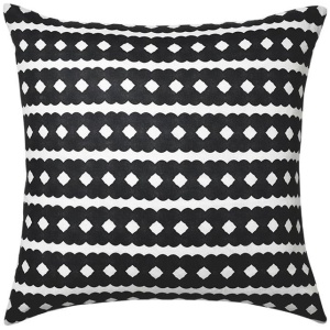Diamond Patchwork Linen Cushion - 60x60cm
