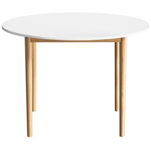 Dining Table Round White 108CM Diameter Demi