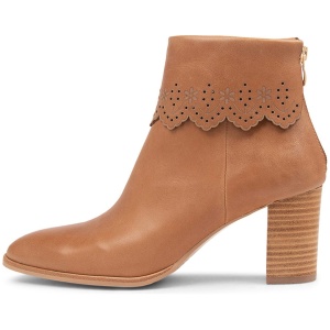 Django & Juliette Allenne Dj Tan Leather Tan Boots Womens Shoes Casual Ankle Boots