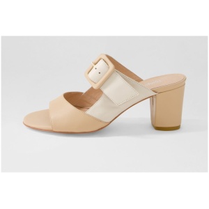 Django & Juliette Conrade Dj Camel Almond Leather Camel Almond Sandals Womens Shoes Dress Heeled Sandals