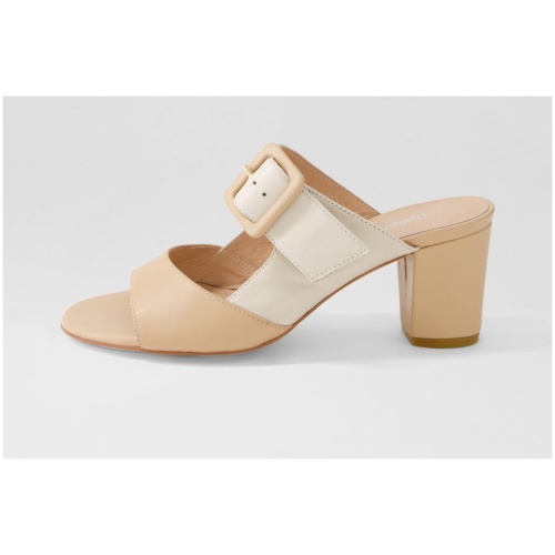 Django & Juliette Conrade Dj Camel Almond Leather Camel Almond Sandals Womens Shoes Dress Heeled Sandals