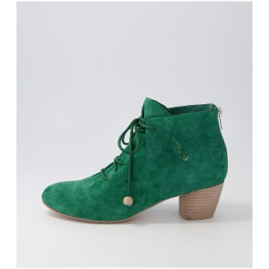 Django & Juliette Defreeze Dj New Emerald Suede New Emerald Boots Womens Shoes Casual Ankle Boots