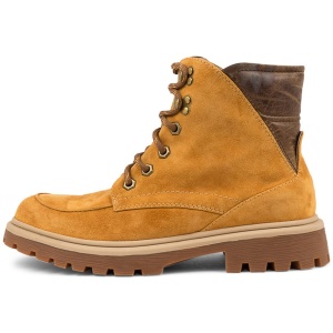 Django & Juliette Korbine Dj Mustard Mocca Suede Leather Mustard Mocca Boots Womens Shoes Casual Ankle Boots