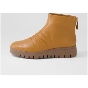 Django & Juliette Marcheta Dj Dk Tan Lt Choc Sole Leather Dk Tan Lt Choc Sole Boots Womens Shoes Ankle Boots