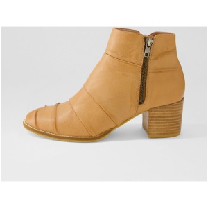 Django & Juliette Maximus Dj Dk Tan Leather Dk Tan Boots Womens Shoes Ankle Boots