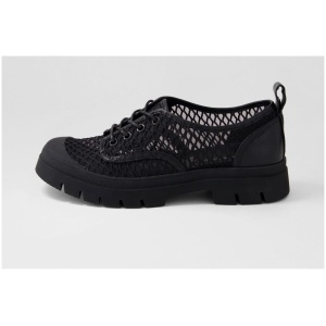 Django & Juliette Sayaka Dj Black Black Sole Mix Black Black Sole Shoes Womens Shoes Casual Flat Shoes