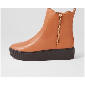 Django & Juliette Ufast Dj Scotch Choc Sole Leather Scotch Choc Sole Boots Womens Shoes Casual Ankle Boots