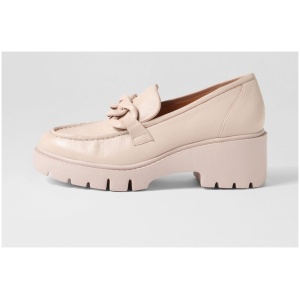Django & Juliette Unnay Dj Pale Pink Pale Pink Sole Leather Pale Pink Pale Pink Sole Shoes Womens Shoes Casual Heeled Shoes