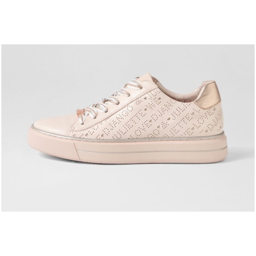 Django & Juliette Yoyo Dj Dusty Pink Rose Gold Leather Dusty Pink Rose Gold Sneakers Womens Shoes Casual Casual Sneakers