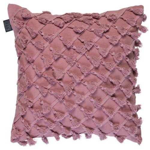 Dondi Filled Cotton Pink Cushion by Bedding House