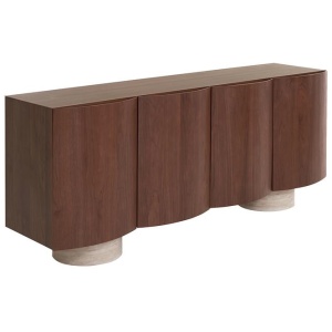 Dorit Sideboard Unit - Walnut by Interior Secrets - AfterPay Available
