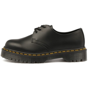 Dr Marten 1461 Bex 3 Eye Shoe Black Smooth Leather Black Shoes Womens Shoes Casual Flat Shoes
