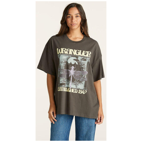 Dragonfly Boxy Slouch Tee